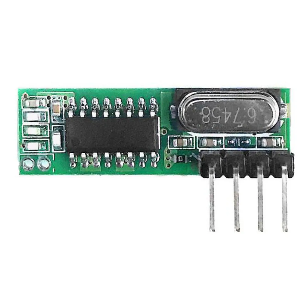 Transmitter Receiving Module RX470-4 433.92MHz Superheterodyne Transmitter Module Remote Control Receiving Module Practical