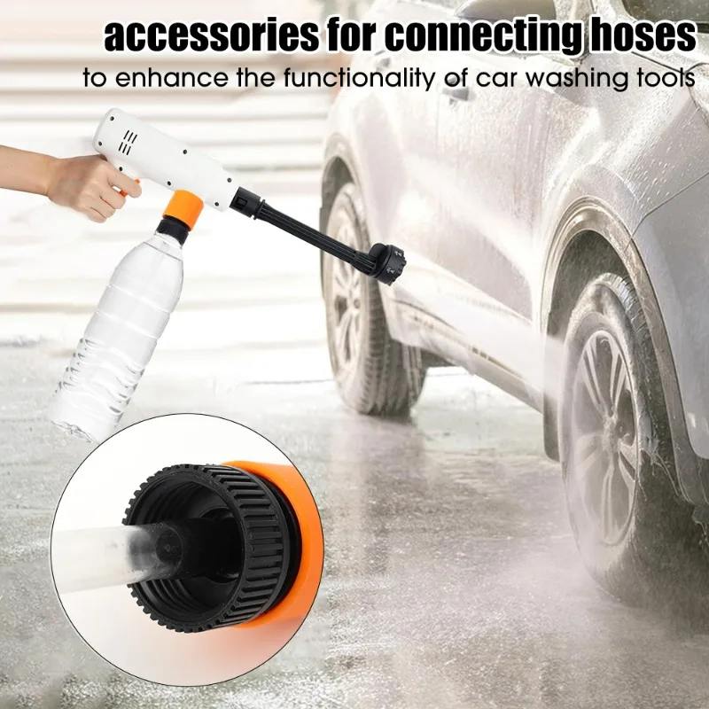 Adapter for Lithium Battery Washer Gun with Coke Bottle High Pressure Gun Hose Quick Connection Wash Accessories