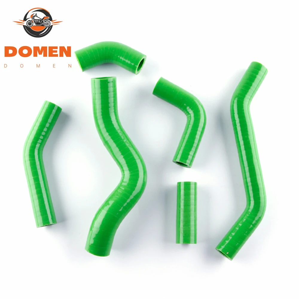 For Kawasaki KLX450 KLX450R KLX450F 2008-2010 Silicone Radiator Coolant Hoses Kit Off-Road Motorcycle Cooling System Parts