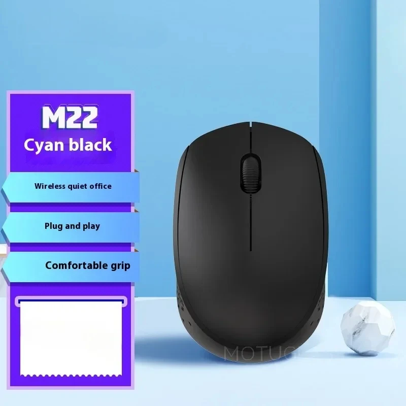 M22 Wireless Mouse Optical Smart Sleep Mode Energy Saving Multi Color Options for Work and Study