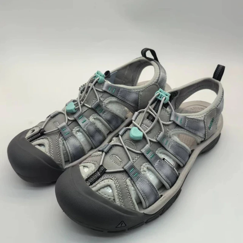 Couples Outdoor Closed Toe Hiking Sandals Summer Trekking Water Shoes Breathable Beach Creek Walking Sandals for Men Women