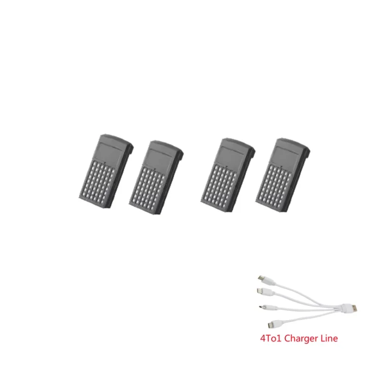 3.7V 700mAhバッテリー USB 4DRC V49ドローンアクセサリー 4D-V49ドローンバッテリー USBライン 4DRC V49 RCドローンおもちゃ 純正バッテリー