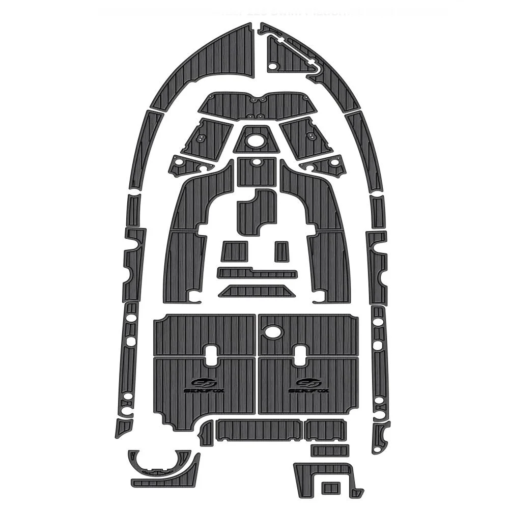 

for 2019 SeaFox Commander 226 Swim Platform Cockpit Boat EVA Foam Teak Floor Pad Mat SeaDek MarineMat Gatorstep Style