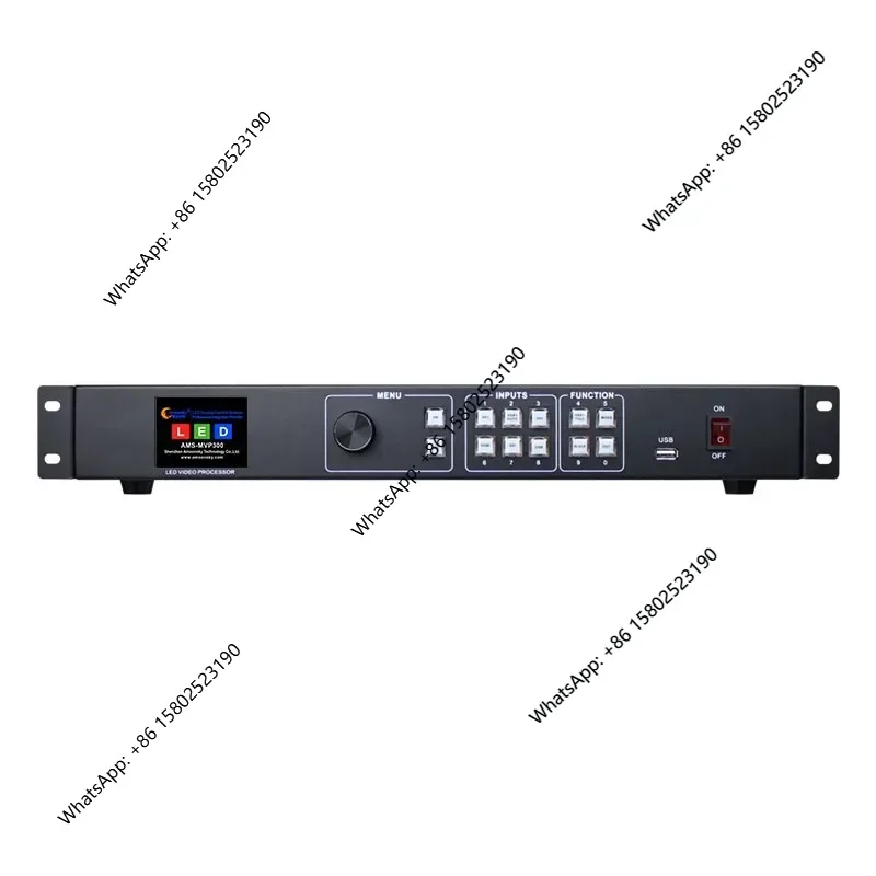 

USB LED Video Processor Amoonsky MVP300 With 2 Novastar MSD300 Sending Card For LED Matrix Wall Display