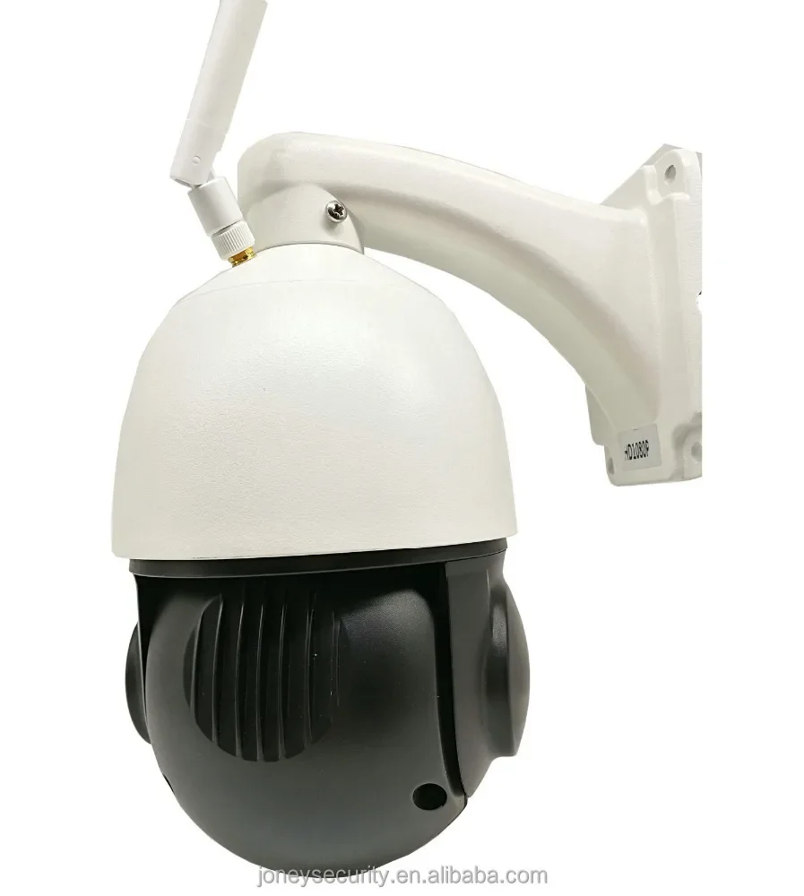 2-Megapixel-5-Megapixel-WLAN-PTZ-Kamera für den Außenbereich mit Mikrofon/Audio/Mikro-SD-Kartenfunktion