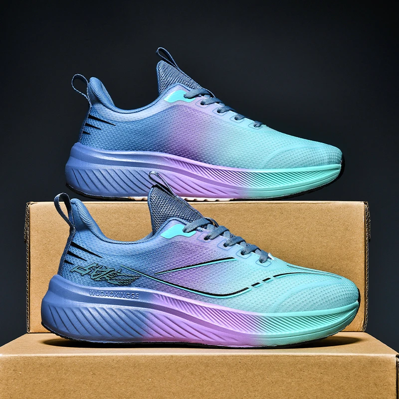 

Men's sports shoes four season casual outdoor breathable comfortable anti slip wear-resistant thick sole running casual sneakers