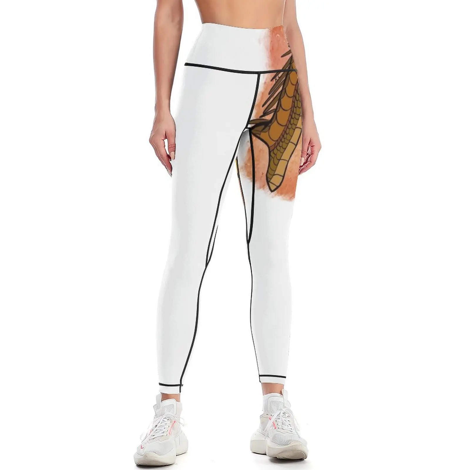 

Clay and Peril from Wings of Fire Leggings Sportswear woman gym Sports pants for Womens Leggings