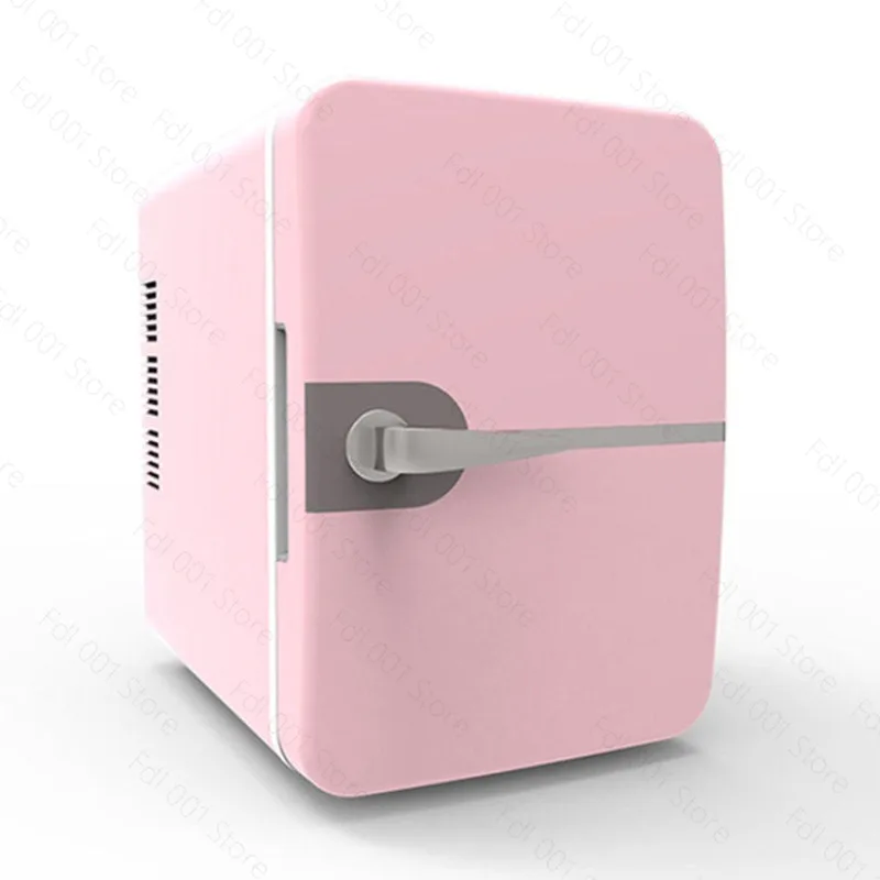6L car refrigerator car home dual use mini cosmetics beauty small refrigerator mirror refrigerator