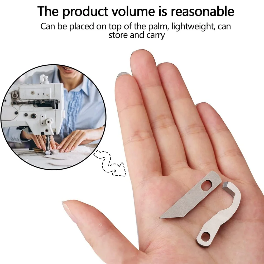 Vendita 2 pezzi per lama Brother Serger per coltello superiore e inferiore Brother 1034D X 77683001   XB 0563001