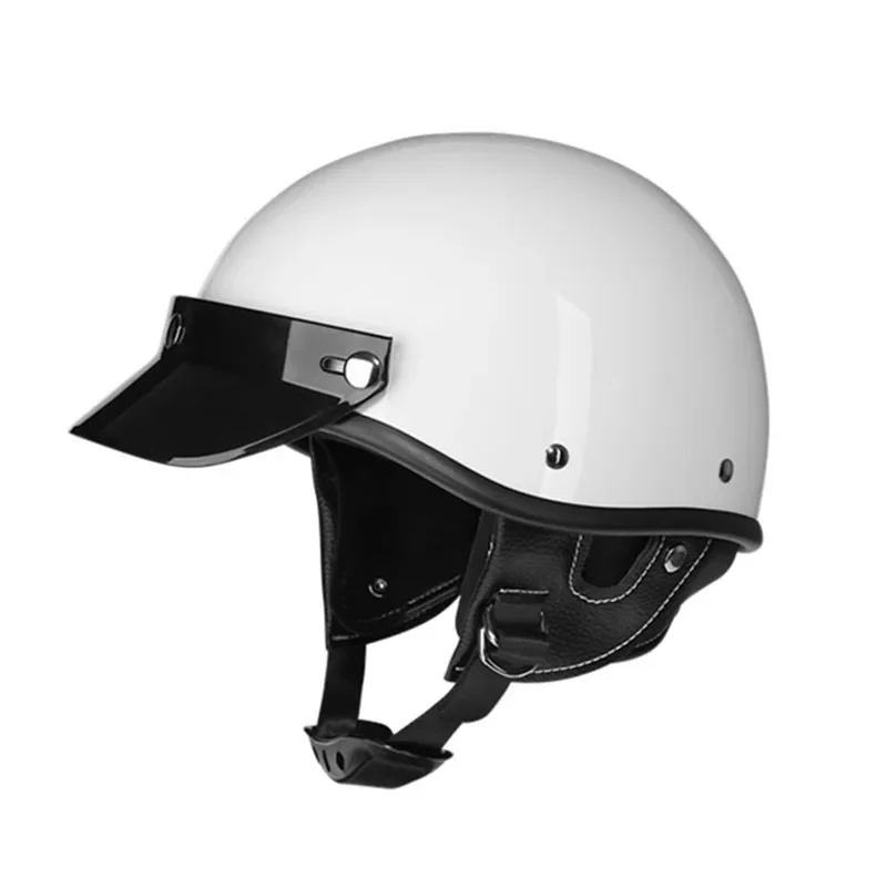 

Voss Half Face Motorcycle Helmet DOT Approved Lightweight Chooper Design for Motorbike Safety And Comfort