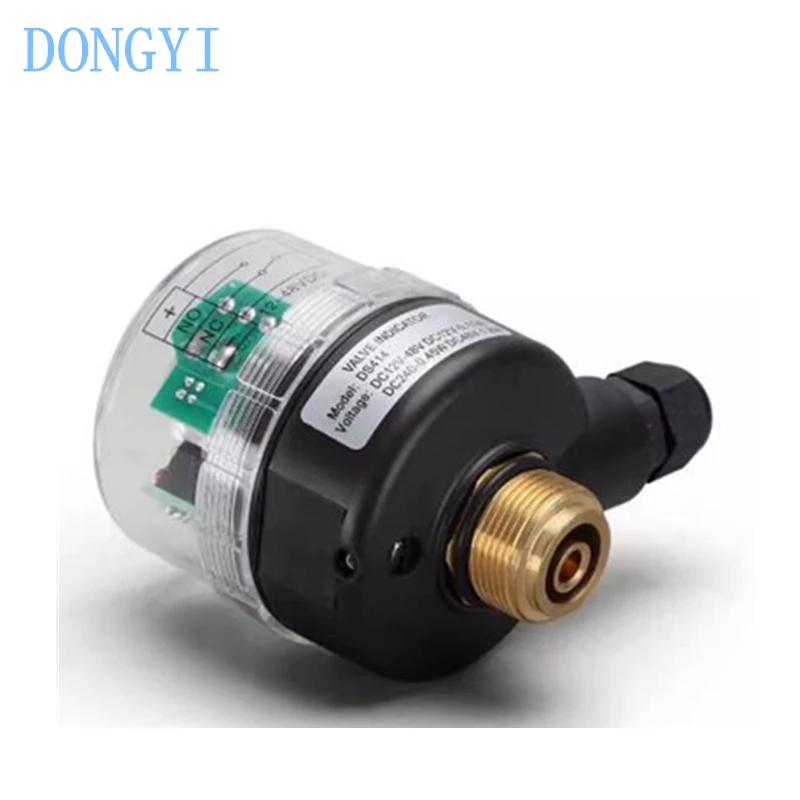 Valve Inoicator DS414 G1/4 M16 M20 M22 M26 Pneumatic Angle Seat Valve Limit Switch Signal Feedback Device