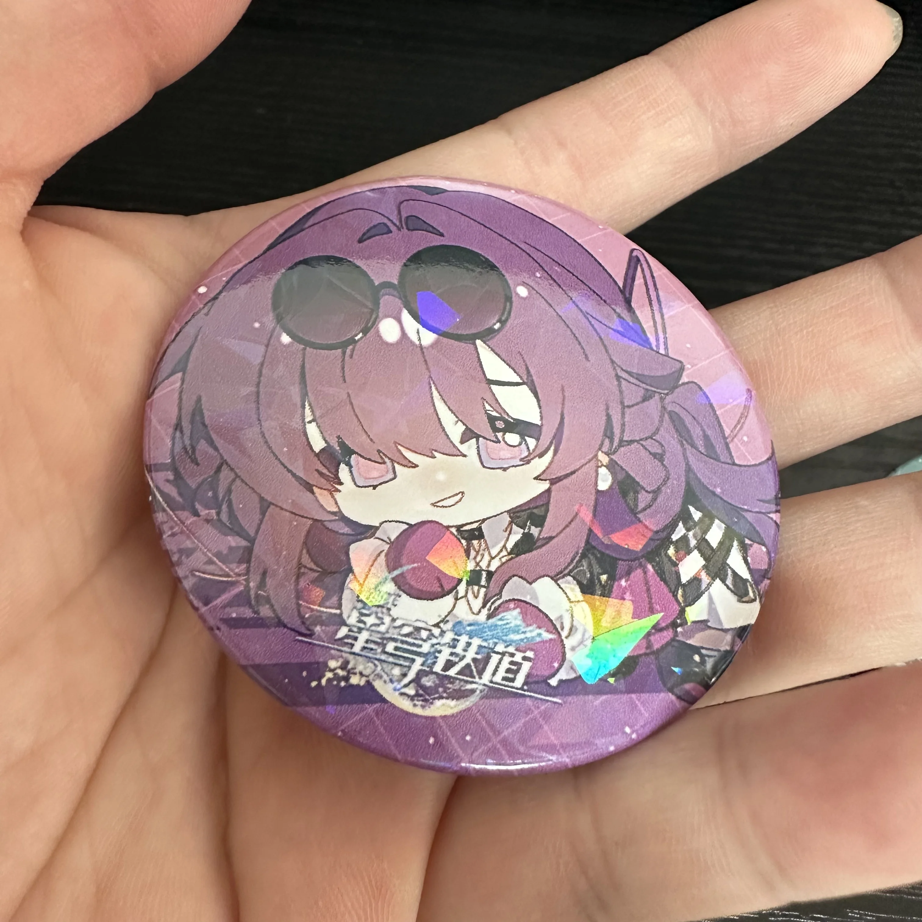 New Game Honkai Star Rail Figures March 7th Dan Heng Himeko Cosplay Exquisite Metal Badge Bag Pins Fans Christmas Brooch Gifts