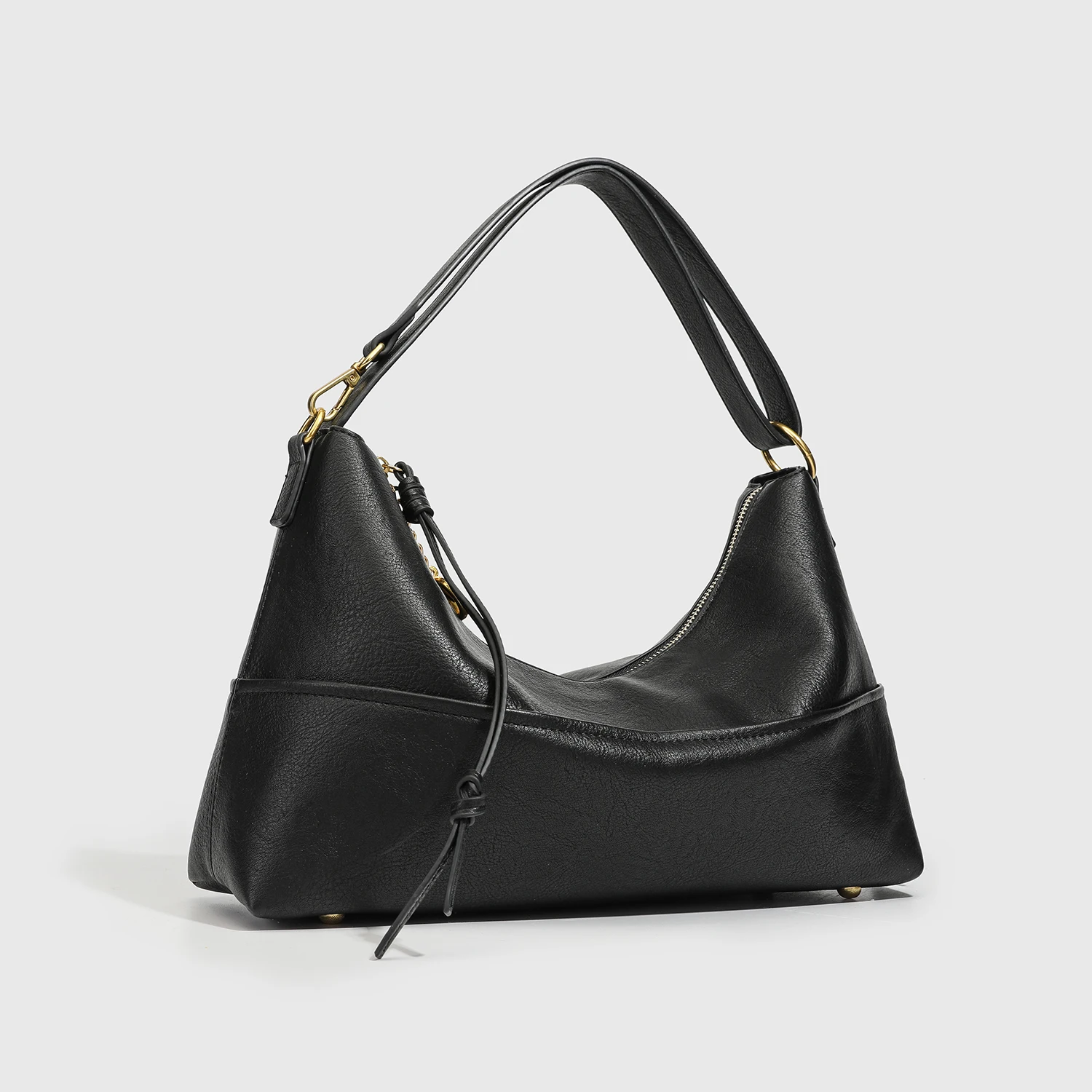 2026 موضة جديدة عالية الجودة لينة بولي Leather الجلود سعة كبيرة التنقل الإبط حقيبة يد عادية تنوعا حقيبة كتف الاستخدام اليومي