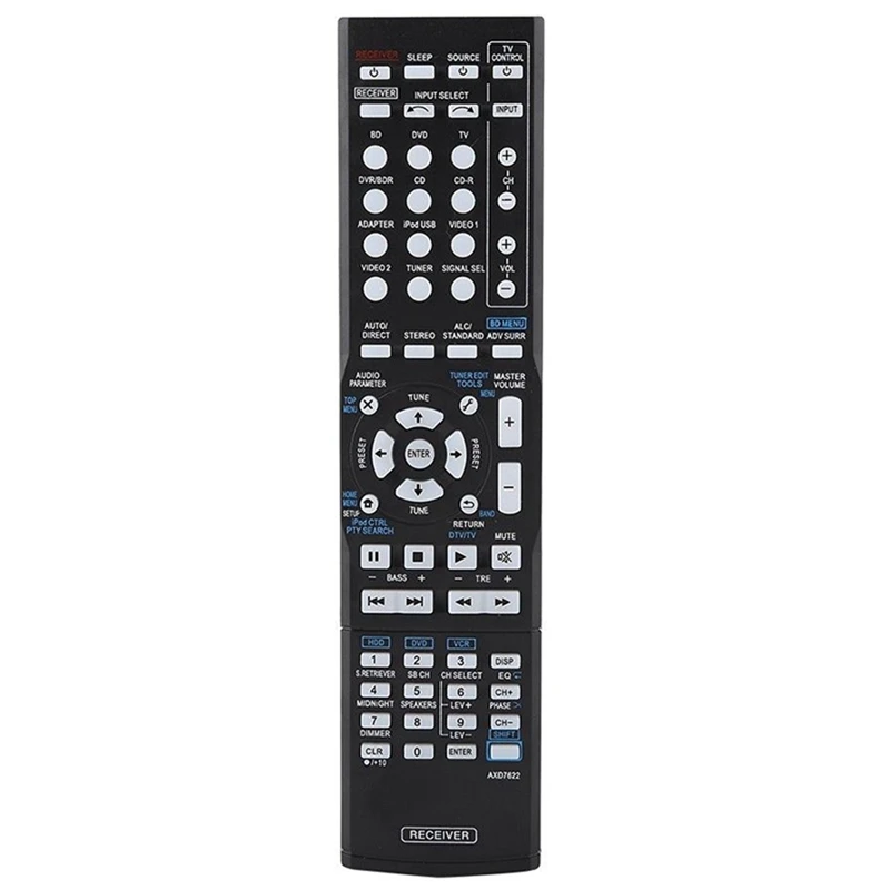 Top Deals 2 Pcs Black Replace Remote Control: 1 Pcs Pro Axd7622 & 1 Pcs Axd7534