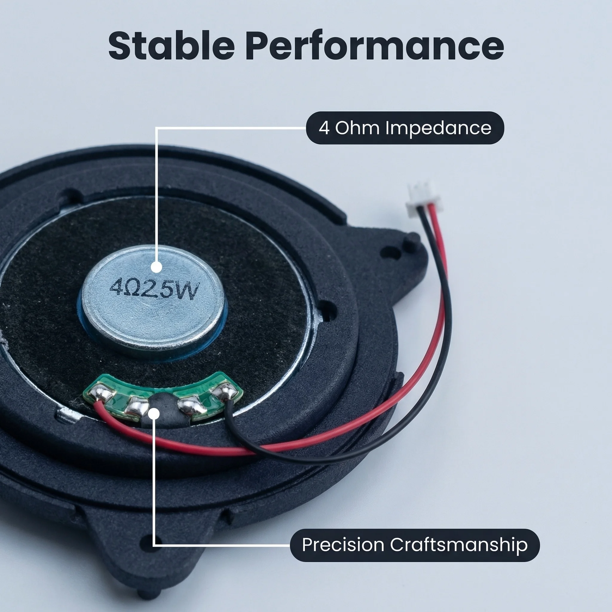 SEP‑SPEAKER21 Mini Speaker for Mercedes-Benz Instrument Cluster VW Virtual Cockpit Replacement