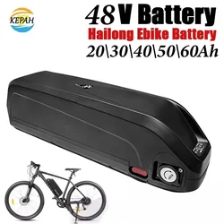 Electric Bicycle Battery Hailong 18650 Battery Pack 52V 48V 36V 20Ah 30Ah Power Lithium Electric Bicycle Battery1500W 1000W 500W