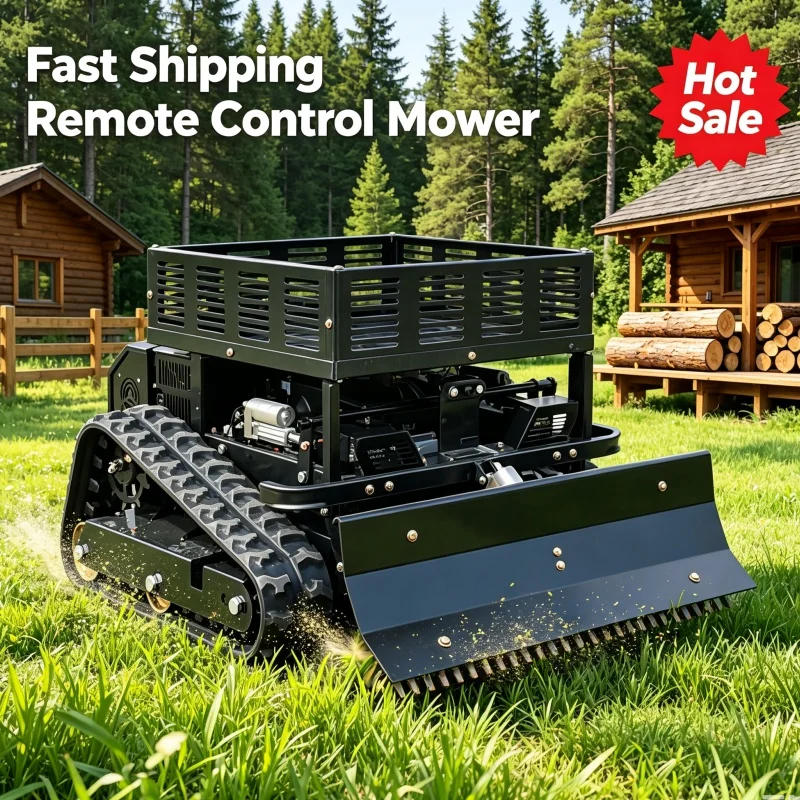 Customized Hot Sale Remote Control Lawn Mower Zero Turn Lawn Mower Self Propelled Lawn Mower Wide Cutting Width