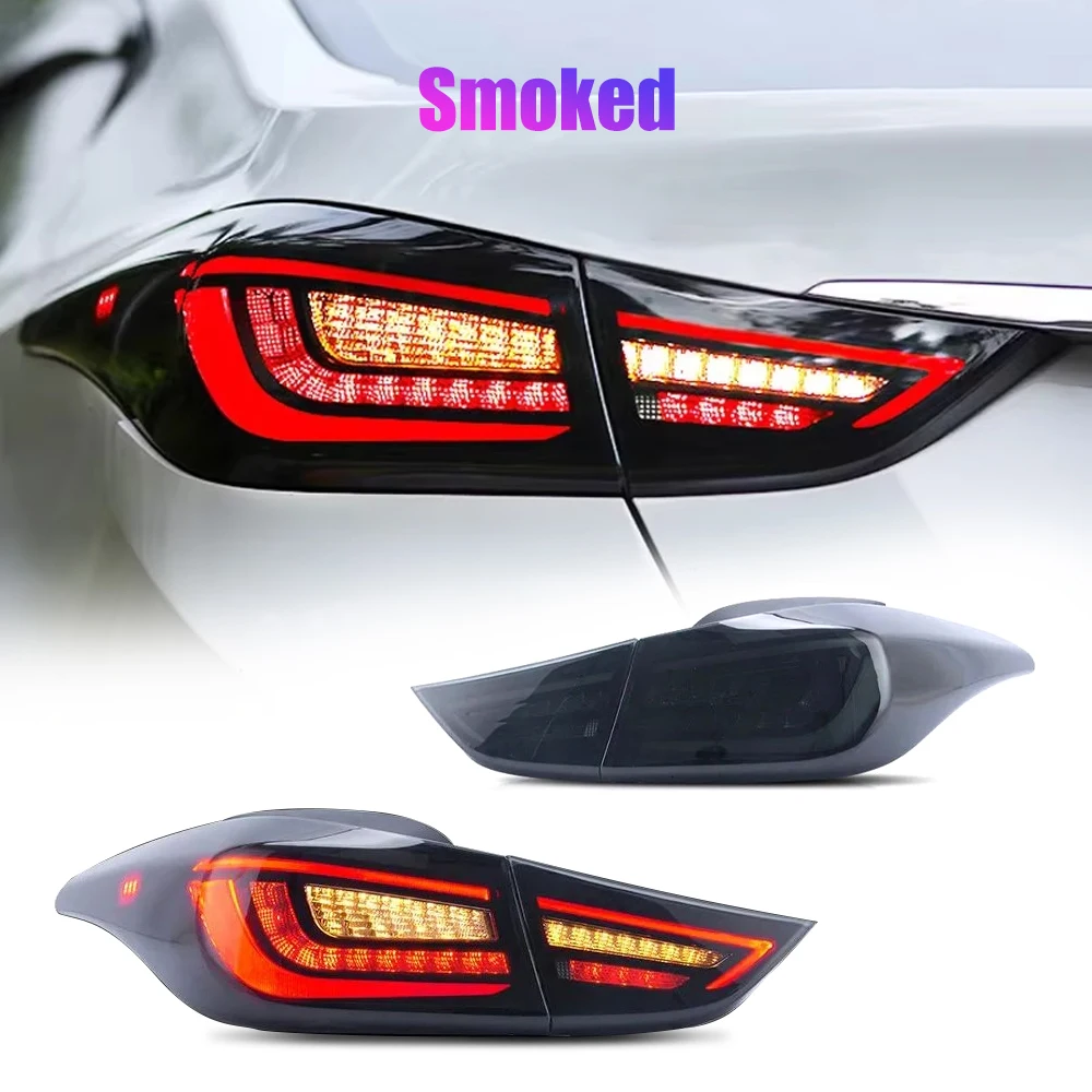 Car Tail Light Assembly For Hyundai Elantra 2011-2016 Brake Light With Turning Signal Light Car led Tail light