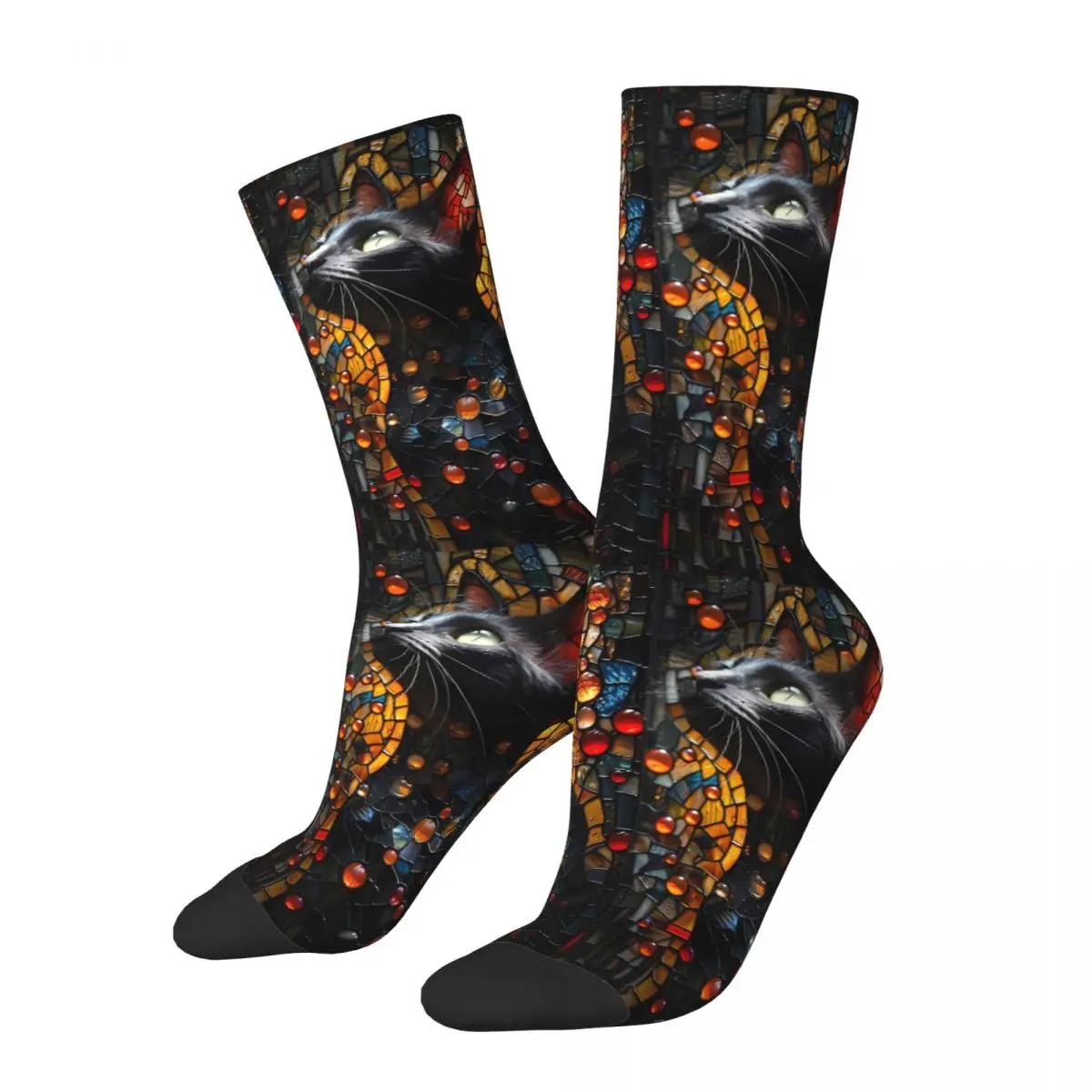 

Beautiful Animals Socks Printed Men's Stockings Polyester