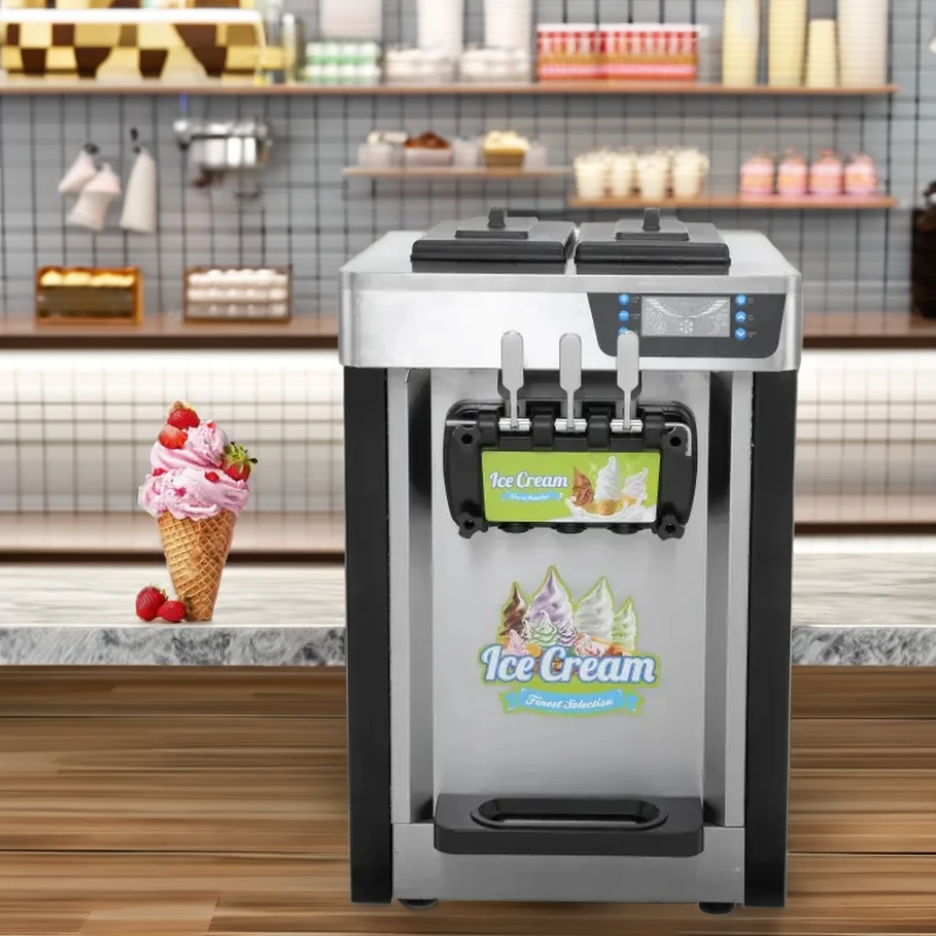 nf-2025 Popularity Ice Cream Machine Soft Ice Cream Machines Soft Serve Ice Cream Machine Commercial 220v/110v！