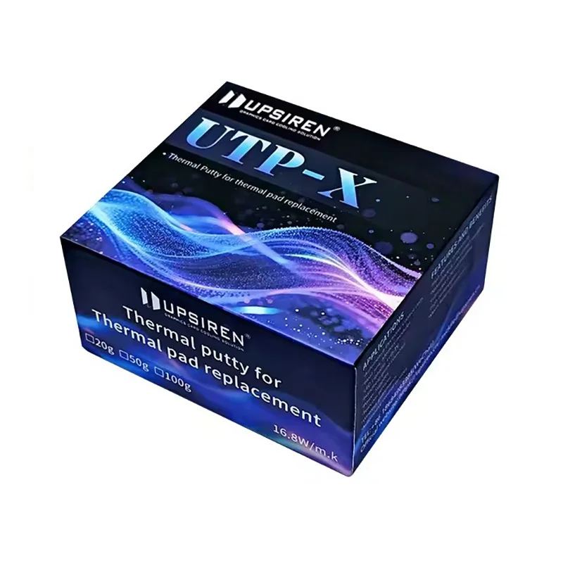 

UPSIREN UTP-X 16.8w/mk Thermal Putty For VGA GPU IC Processor Rapid Cooling Thermal Pad Replacement Heat Blocking Putty