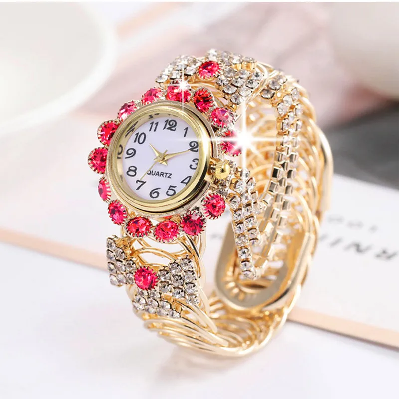 Luxury Women Bracelet Quartz Watches For Women Magnetic Watch Ladies Sports Dress Pink Dial Wrist Watch Clock Relogio