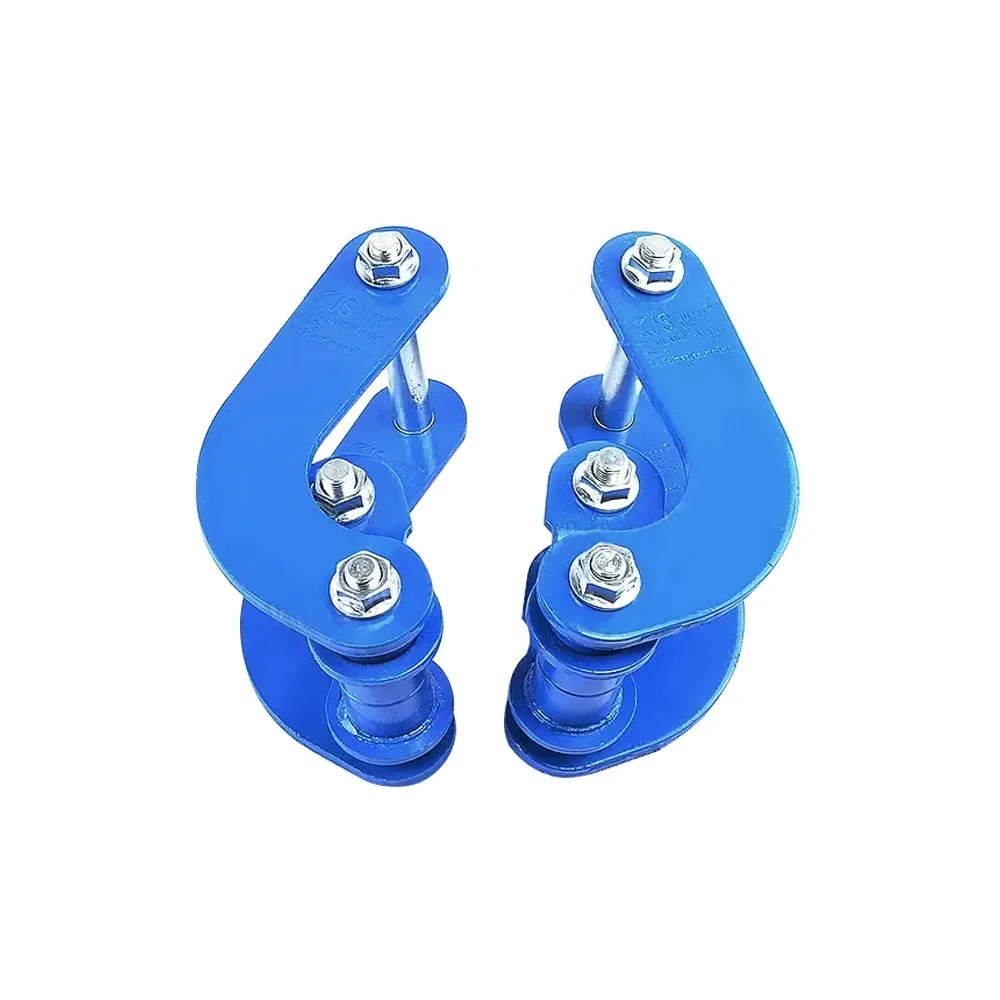 2pcs Rear Comfort Double Shackles Lift Kits 4x4 Suspension Spring Fit For Toyota Hilux Vigo KUN26 GGN26 2005-2014 view 5