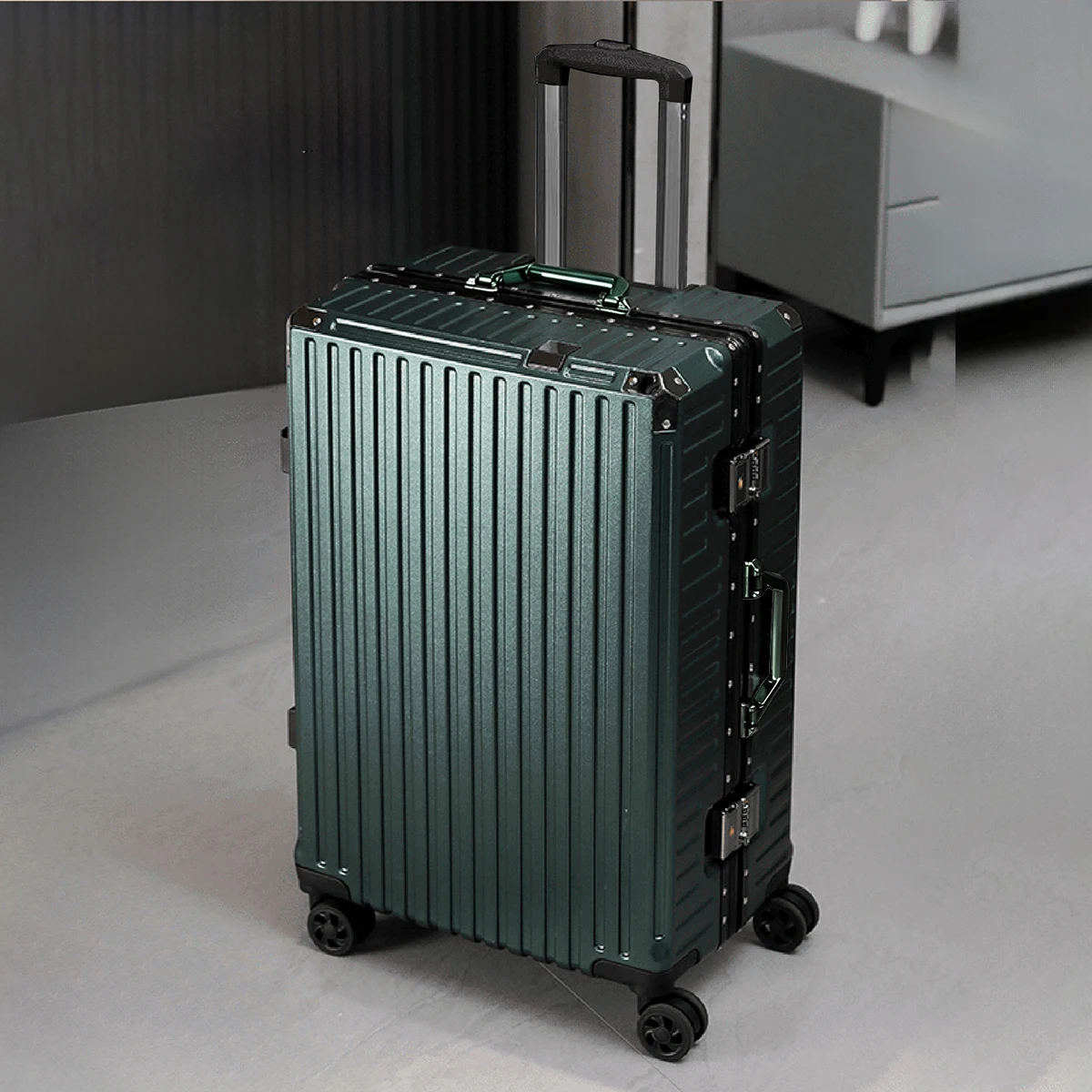 Large-Capacity Luggage Suitcase, Trolley Case, Carry-On Suitcase, Sturdy and Durable, Suitable for Students, Unisex, Can Be Paired with a Multifunctional Backpack, Work Bag