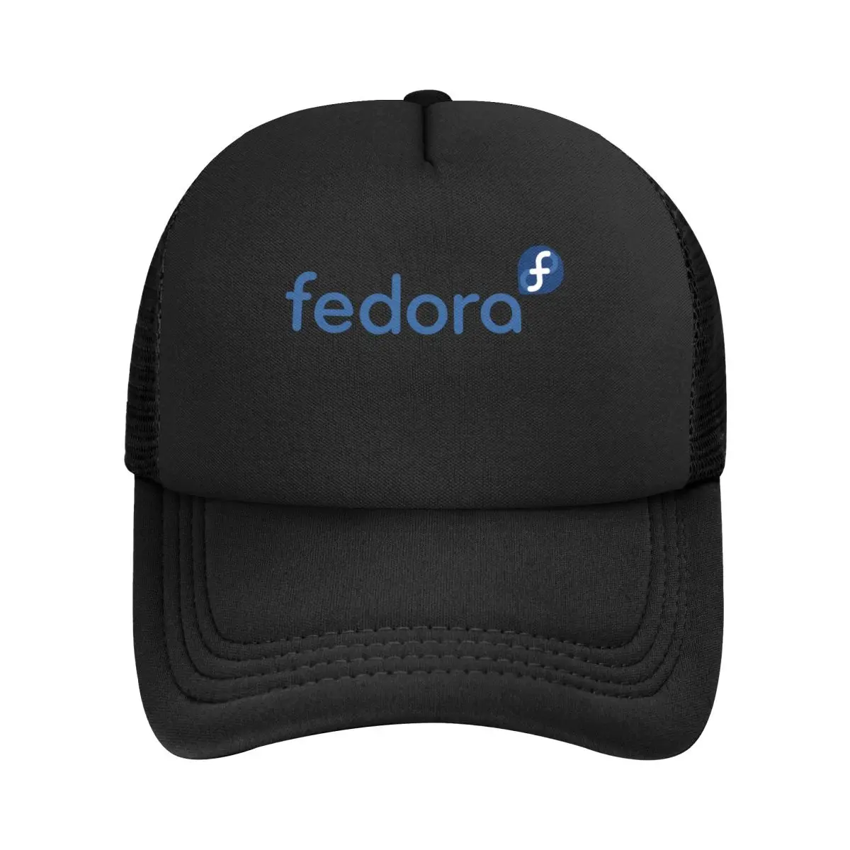 Creates An Innovative Linux Fedora F Baseball Caps Unisex Snapback Hat Breathable Mesh Sun Gorras Bone