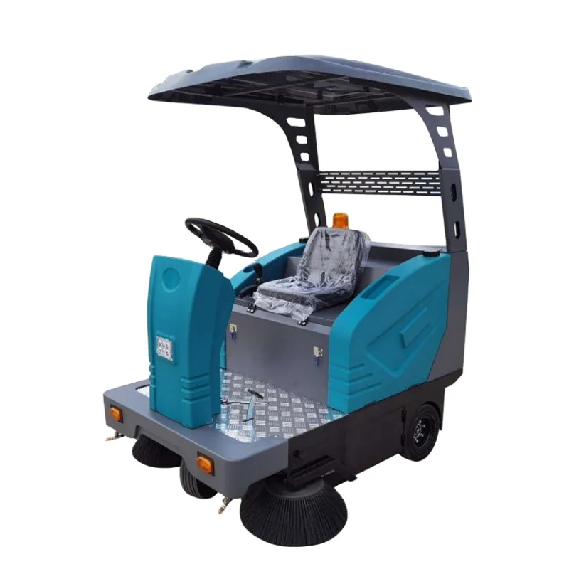 Hot Selling New Ride-On Electric Floor & Road Sweeper Cleaning Machine 48V High Efficiency