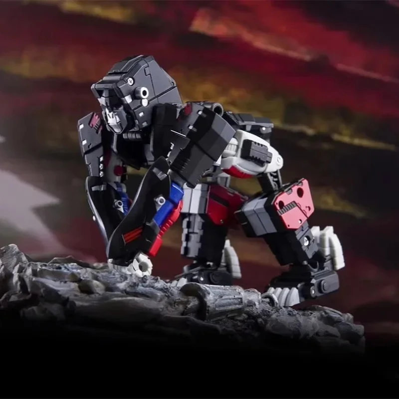 Transformowana Zabawka BM-01 Mechanik Mały Kapitan Orangutan Ruchomy Robot Figurka Model Oryginalne Pudełko Kolekcja Prezent