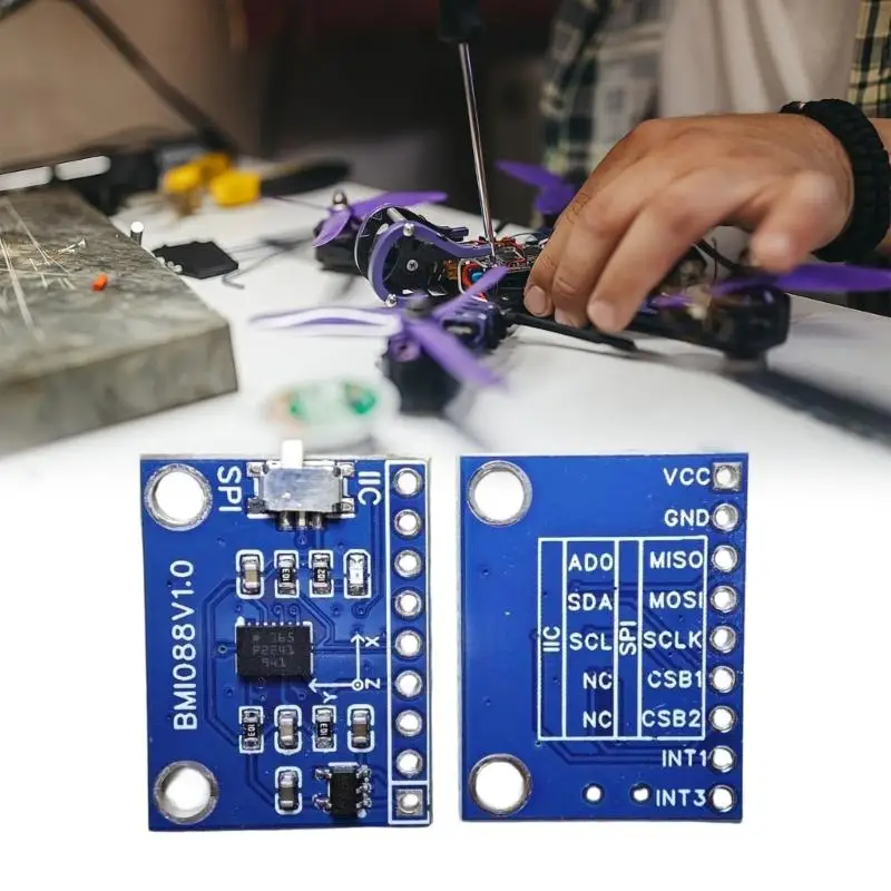 Y1UB 6-Shaft Hardware Work Module with BMI088 for Motion and Wiring Projects