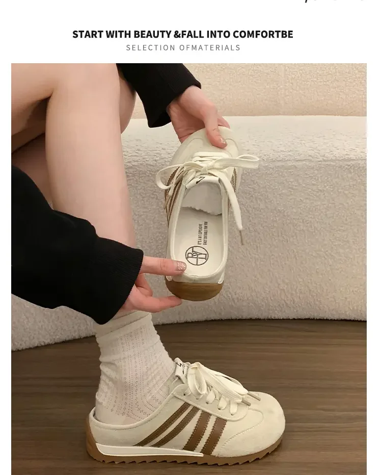 All Match Closed Toe Slippers Slip on Lightweight Breathable Non Slip Outdoor Walking Summer Casual Sandals