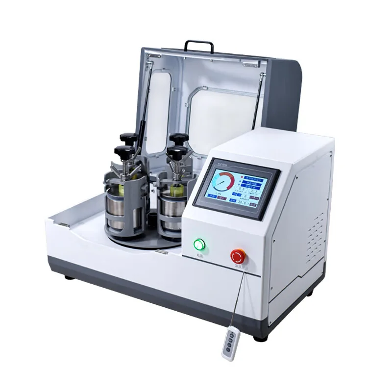 

Soil sample agate grinder, nano-scale vertical soil grinder