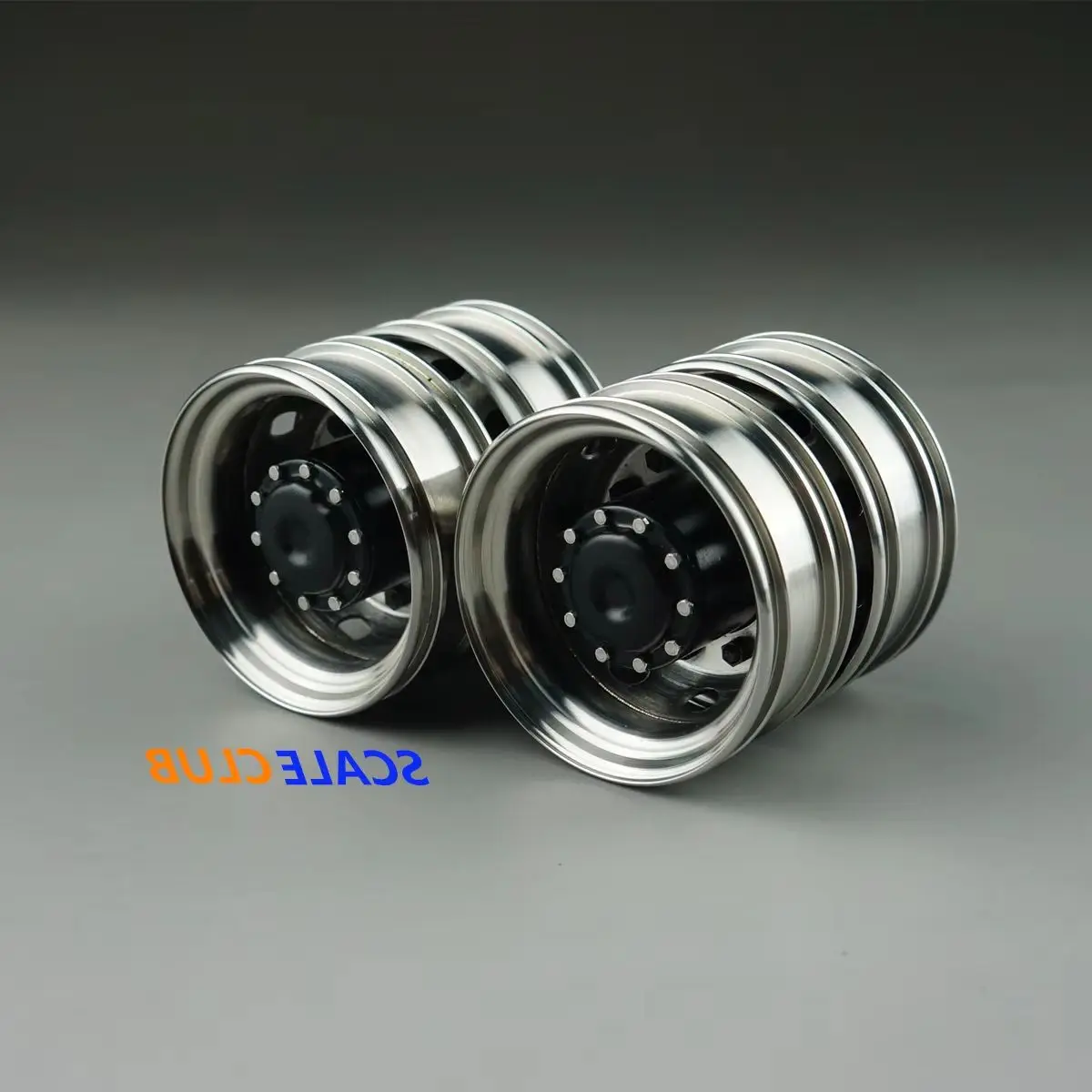 

1 Pair Metal Rear Wheel Hub Upgrade For 1/14 Tamiya RC SCANIA 770S VOLVO BENZ MAN Trailer Tipper Truck Toy Parts