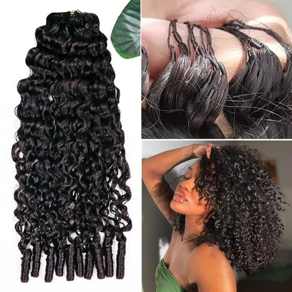 

Волосы для наращивания: кудрявые пучки из натуральных волос, бирманские кудри, бразильские кудри 12A, мелкие кудри, глубокая волна, необработанные волосы, тип «перо»