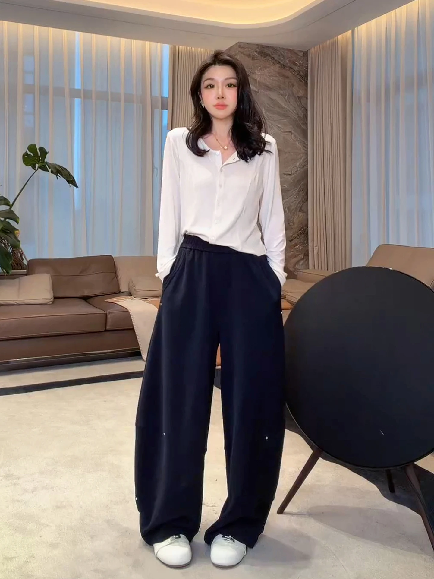 

Anti-Aging Camere Tennis Mousse irt Silk Blend Slimming Faionable T-irt by Old Yang Suitable for All Ages And Gs