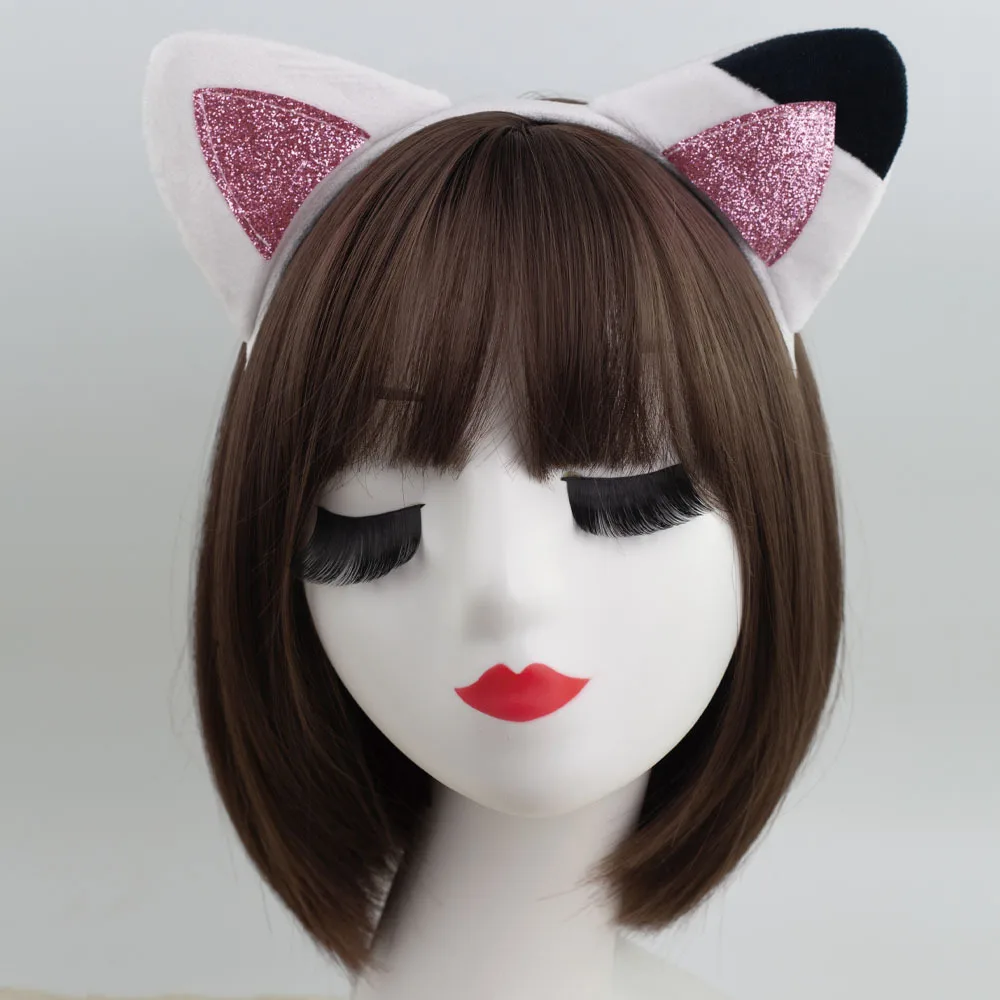 Cartoon Plush Cat Ear Headband Crushing Hair High Skull Cos Live Broadcast Headdress Festival Performance Hair Accessory