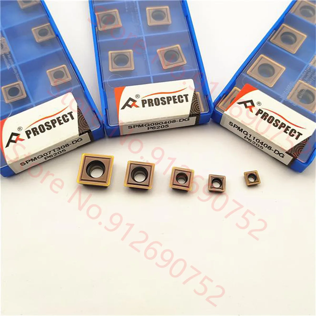 PROSPECT SPMG050204 SPMG060204 SPMG07T308 SPMG090408 SPMG110408 SPMG140512-DG P6205 P6215 P6522 P6320 Carbide Insert SPMG Insert