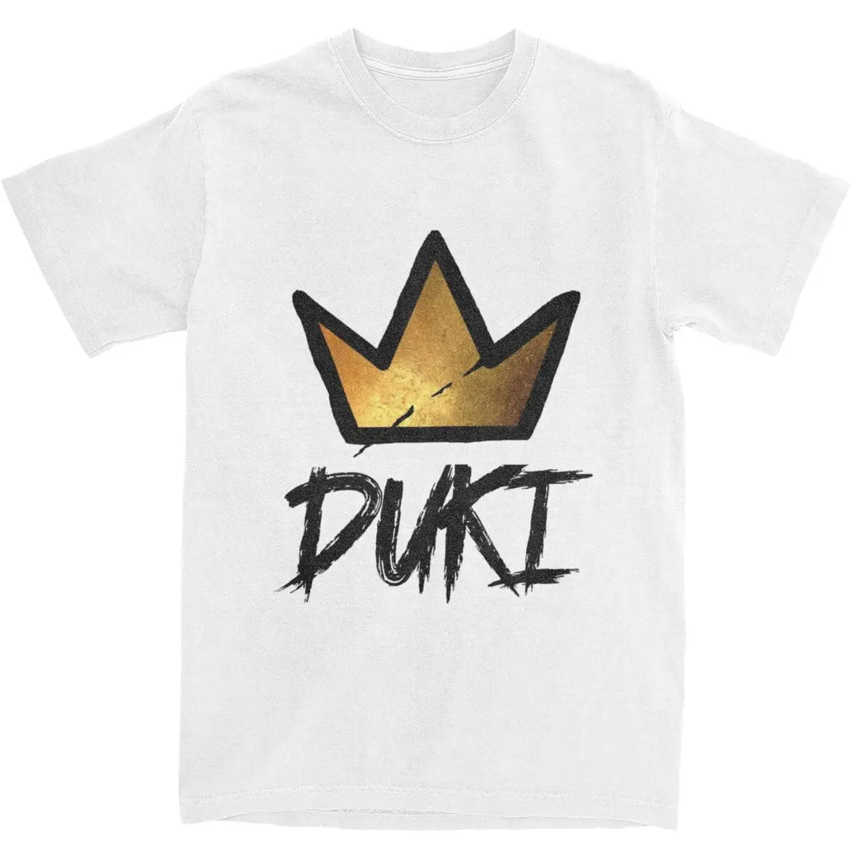 

Oversized T-Shirt Duki Rap Rockstar Music Pure Cotton T Shirts Musician Tshirt for Men's Summer Y2K Casual Short Sleeve Top Tees