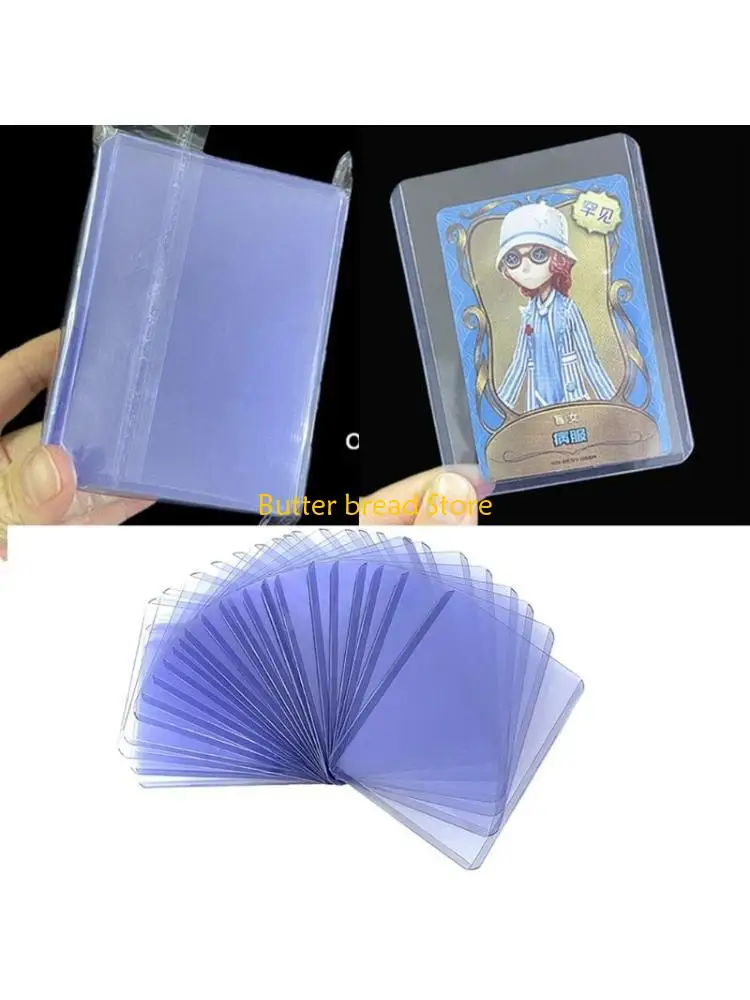 

W89C 25 шт., прозрачные рукава для карт, стандартный размер, рукава для настольных игр, защитные пленки для карточек/игровых