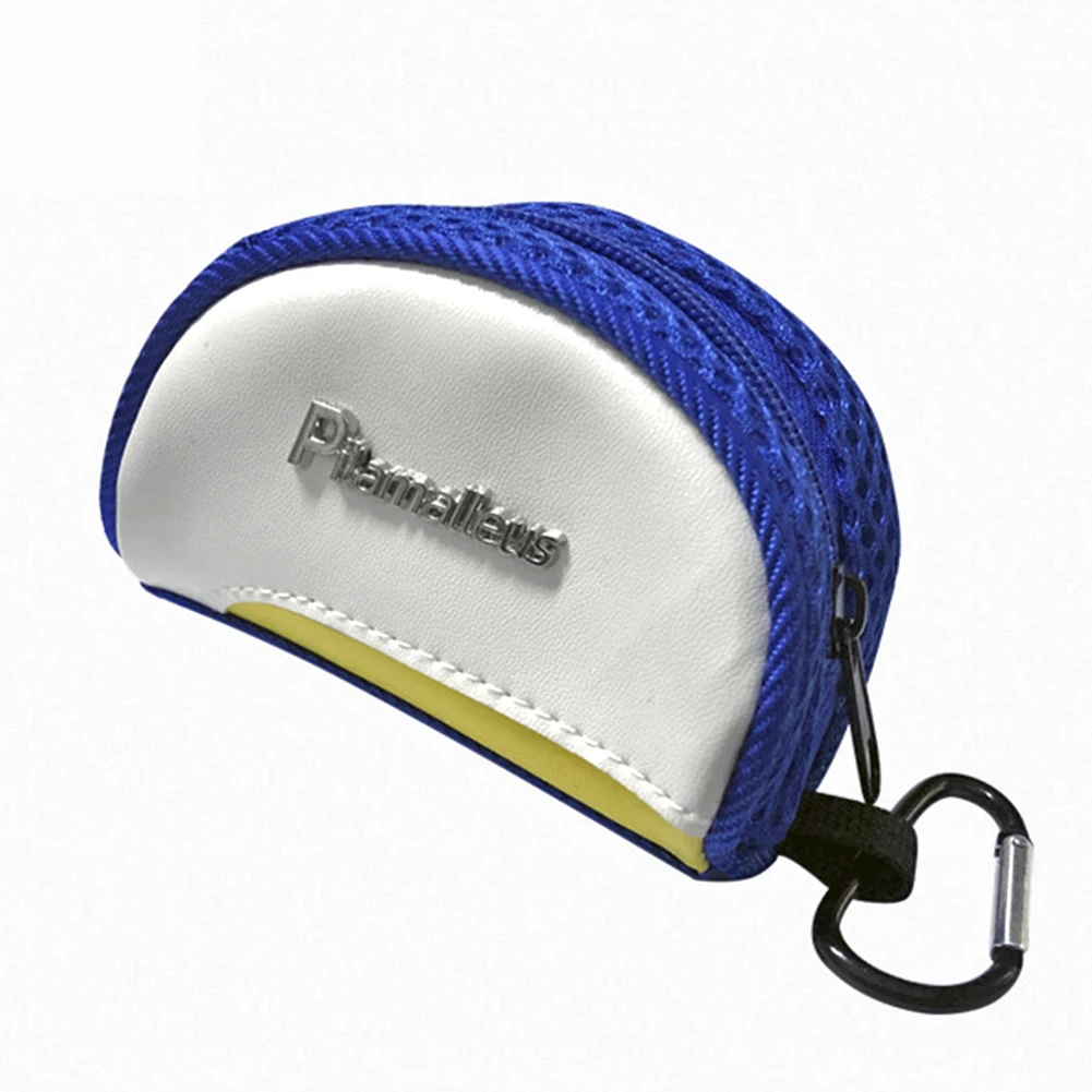 

Practical Golf Ball Pouch Accessory Belt Functional Golf-Ball Golf-Sports Holds Leather Polyester Professional