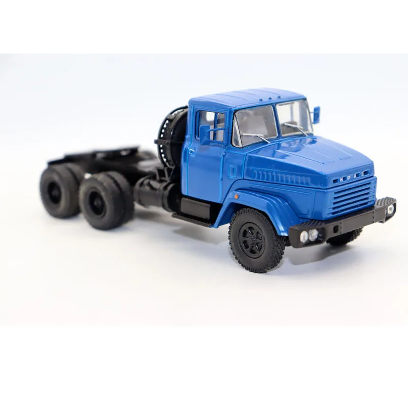 NEW 1:43 Scale Model KrAZ 6510 Tractor USSR Truck Diecast Toys For Collection Gift