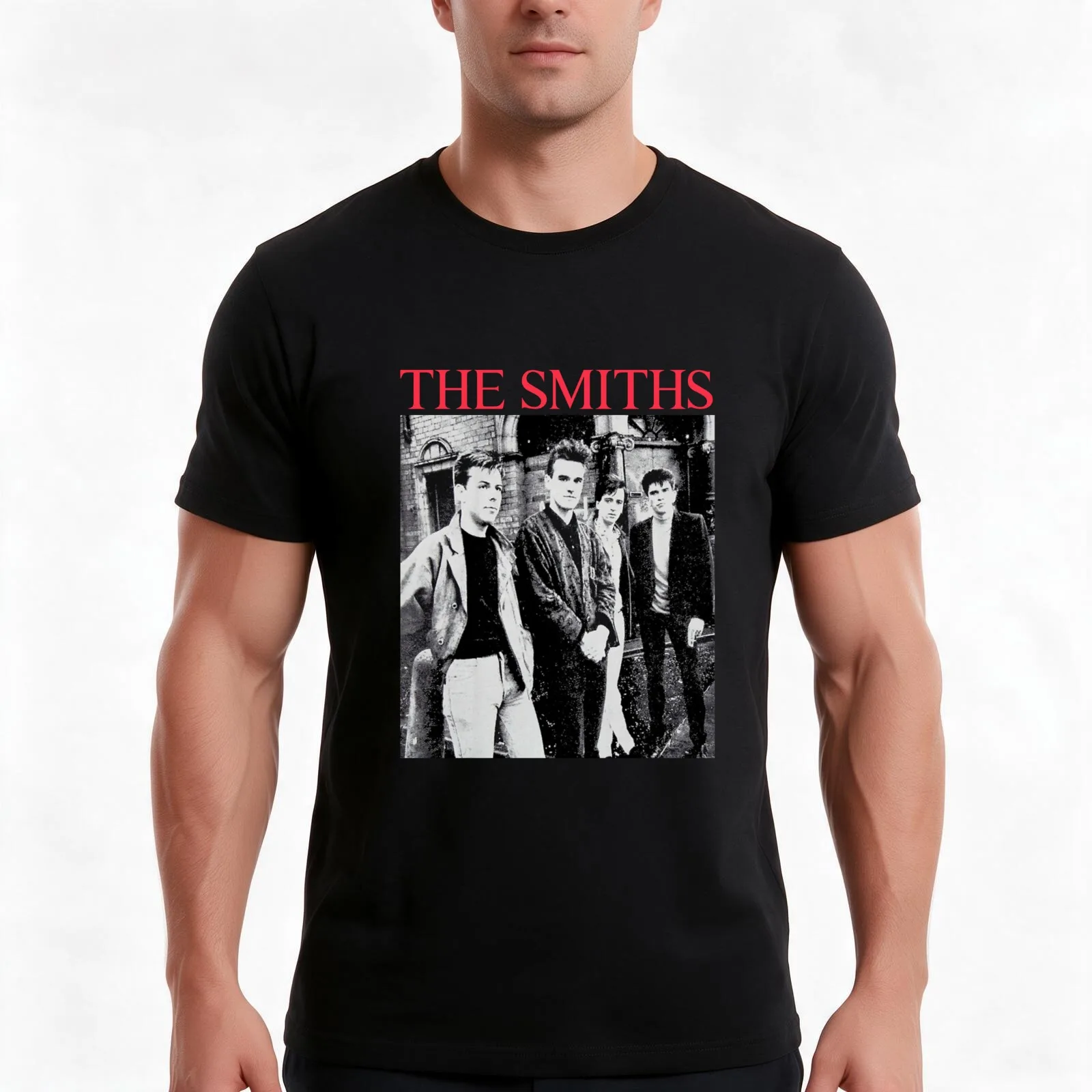 THE BEST OF LEGENDARY MUSIC ROCK THE SMITHS MORRISSEY T-Shirt, Summer Casual Cotton Tee, Oversized Streetwear Tops, 100% Cotton