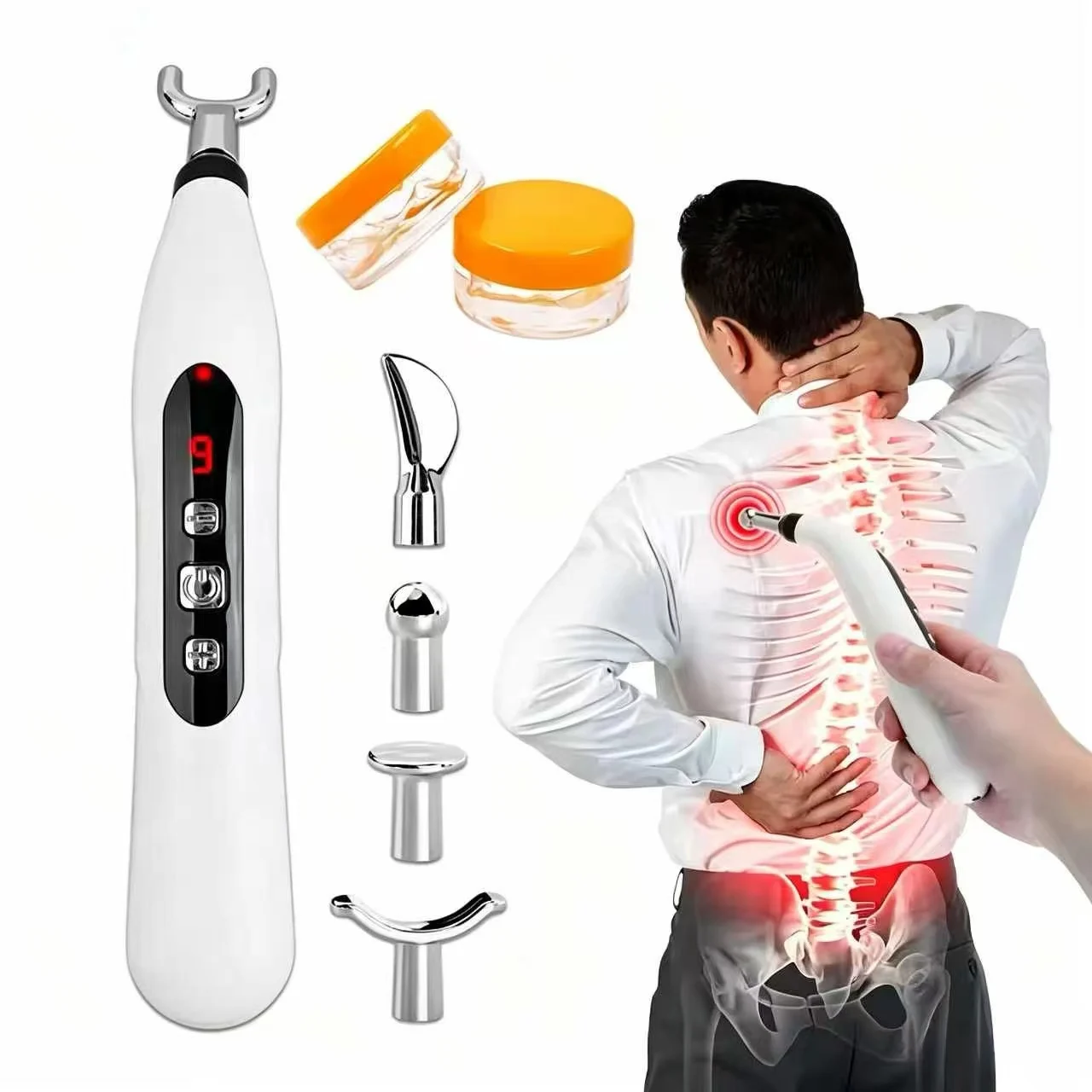 Electronic Acupuncture Pen Acupuncture Point Pen Acupuncture Point Pen Meridian Energy Meridian Pen Massage Pen
