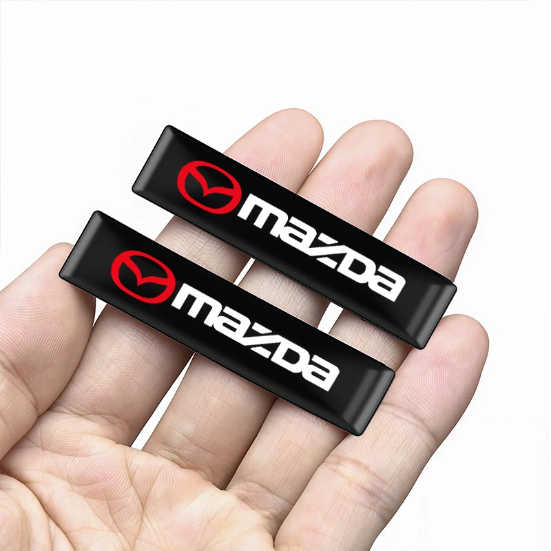3D Epoxy Car Interior Exterior Decoration Sticker For Mazda 3 CX5 CX30 MX5 CX3 CX9 CX7 MX3 MX6 CX50 CX60 CX70 CX80 CX90 RX7 RX8