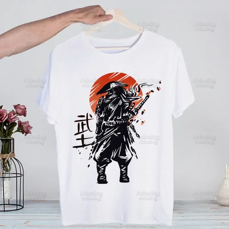 Japanese Style Bushido Japan Samurai Spirit Men T Shirt Fashion Tshirt Summer Novelty Short Sleeve T-shirt Men Funny Tops