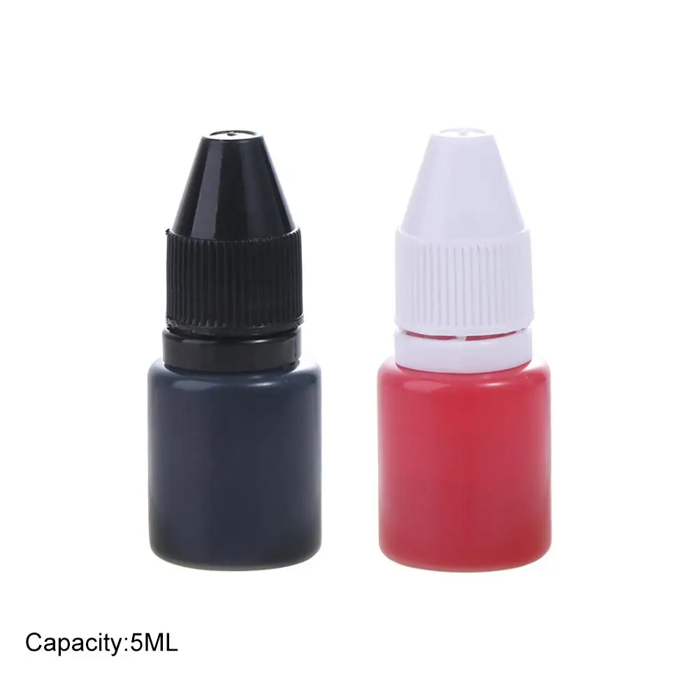 Portable Addition Subtraction Stamps Photosensitive Stamp Oil Stamping Ink Arithmetic Roller Stamps Ink Stamps Refill Ink