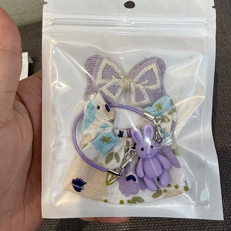 3Pcs Mini Labubu Dress Set For 10cm Labubu V4 The Monsters Pin for Love Series Doll Clothes Outfit Accessories Ropa Labubu