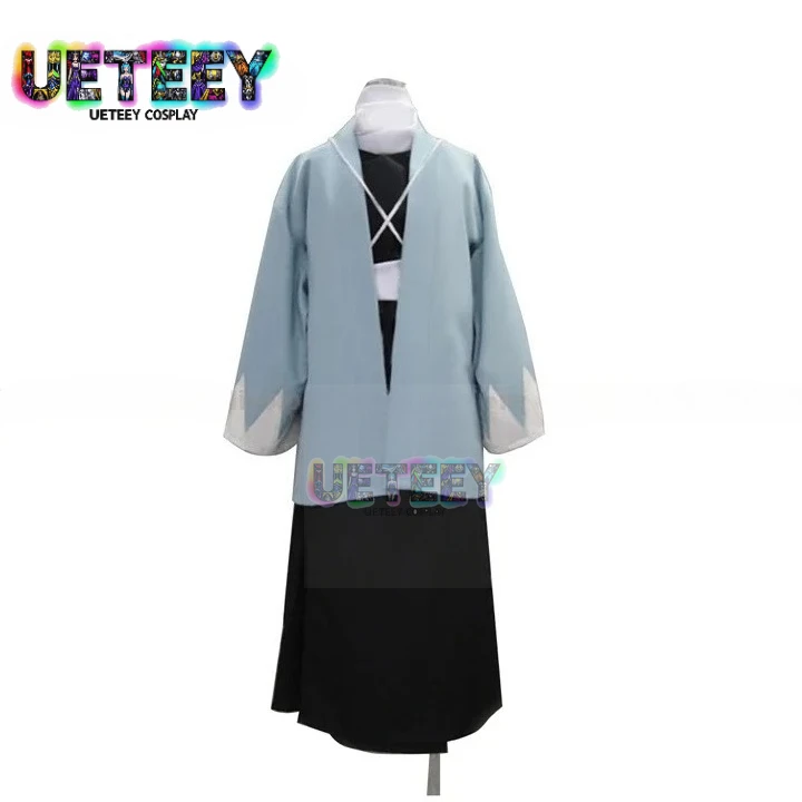 

UETEEY Hakuoki Hajime Saito, униформа, кимоно для косплея, костюм, индивидуальный размер